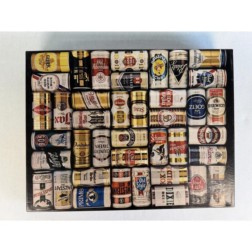 Springbok What's Your Pleasure Beer Puzzle Over 500 Pieces Vintage Complete - Picture 7 of 16